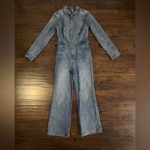 Women’s Free People Denim Jumpsuit Size 0